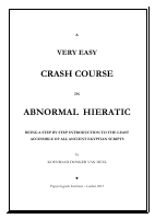 Easy Crash Course in Abnormal Hieratic.pdf
